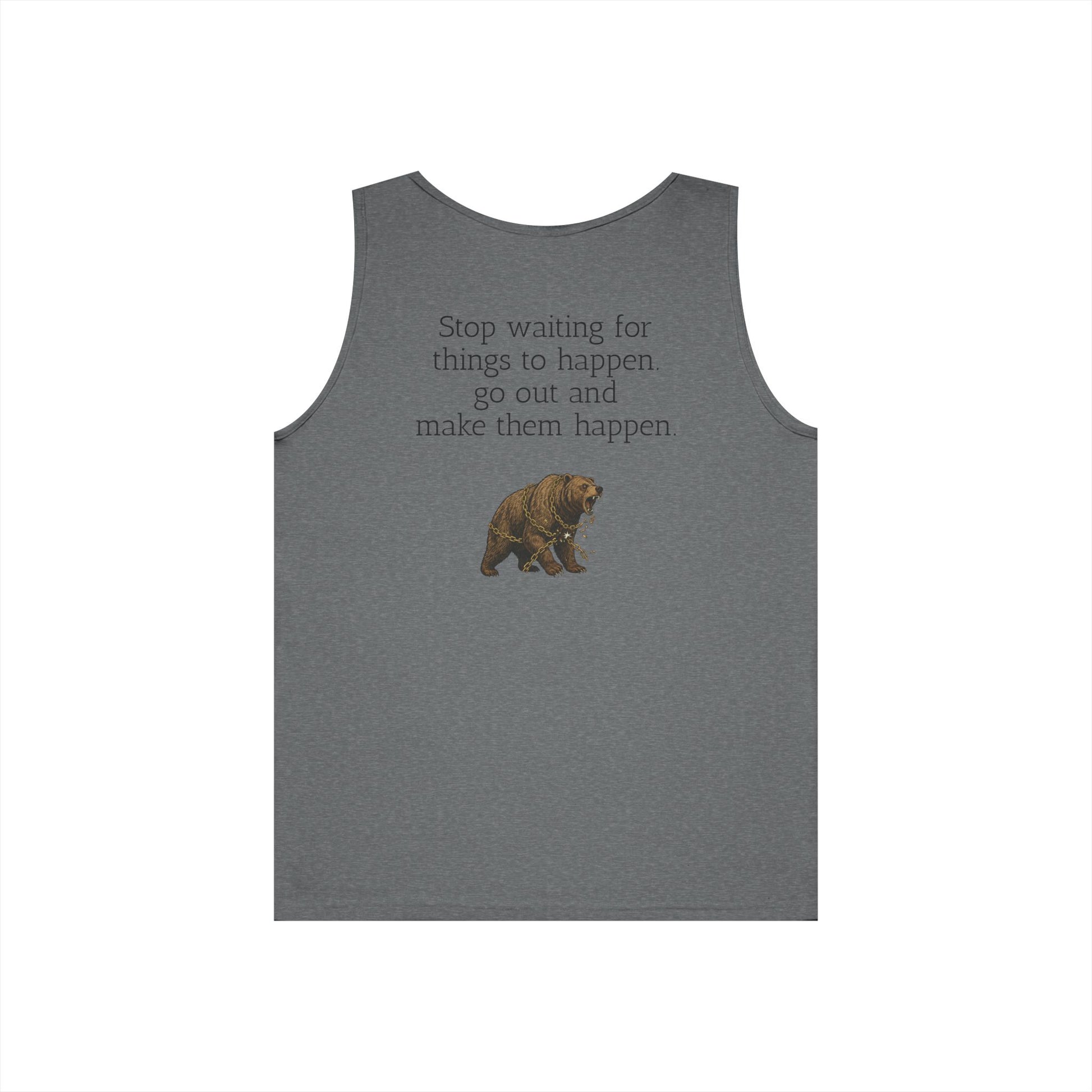 Outdoorsy Inspiration Cotton Tank Top - InspireWithPurpose