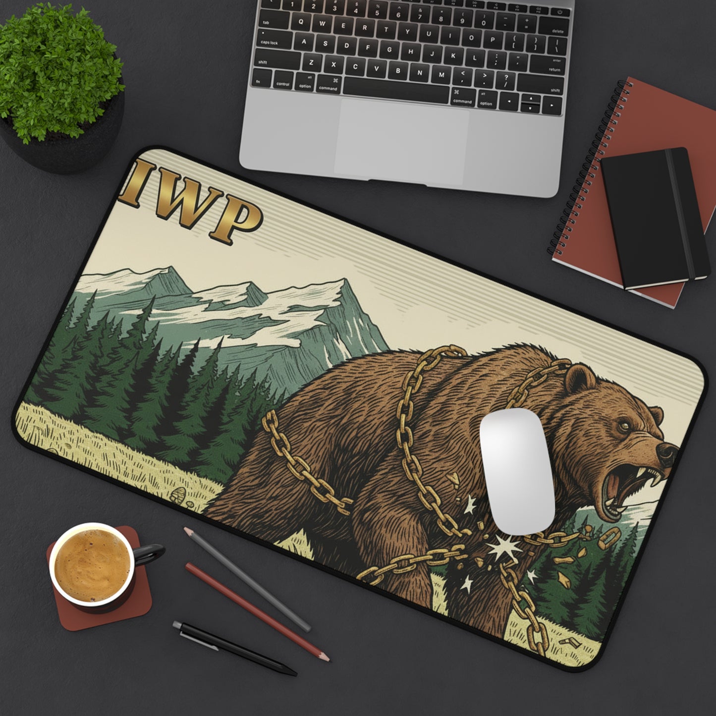 Customizable Neoprene Desk Mat – Anti-Slip, Durable & Versatile - InspireWithPurpose