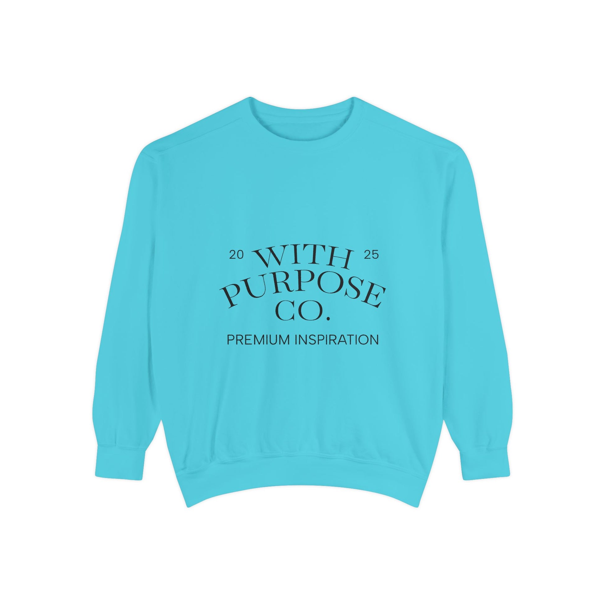 Embroidered Luxe Comfort Cotton-Blend Sweatshirt - InspireWithPurpose