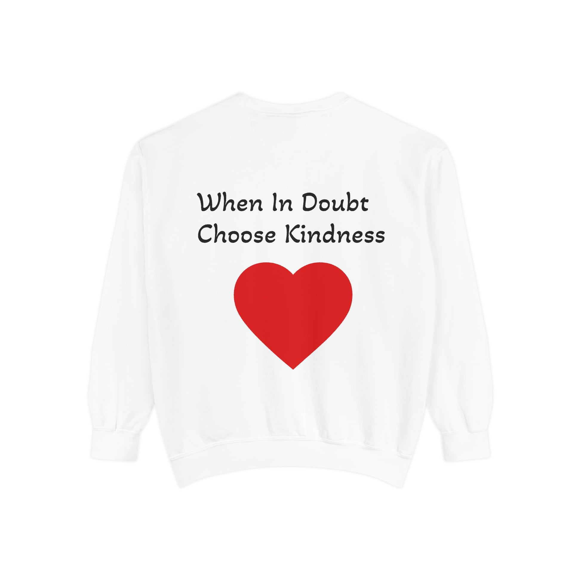 Be Kind Cozy Cotton Blend Sweatshirt – Relaxed & Thoughtful Fit - InspireWithPurpose