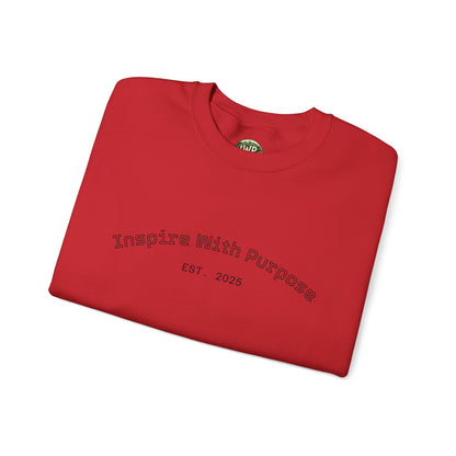 Crewneck Sweatshirt — “I Will Do It By Any Means Necessary” Motivational Back Print