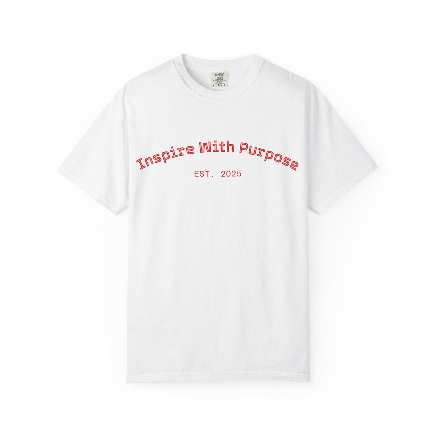 ComfyCotton Relaxed Fit Tee: 58 Colors, Durable & Soft - InspireWithPurpose