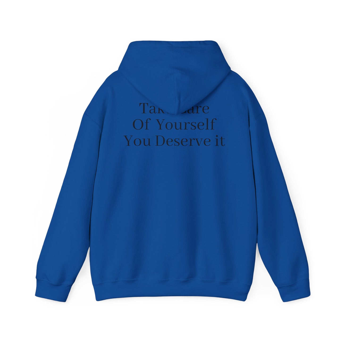 Serene Self-Care Hoodie: Cozy Cotton-Poly Comfort - InspireWithPurpose