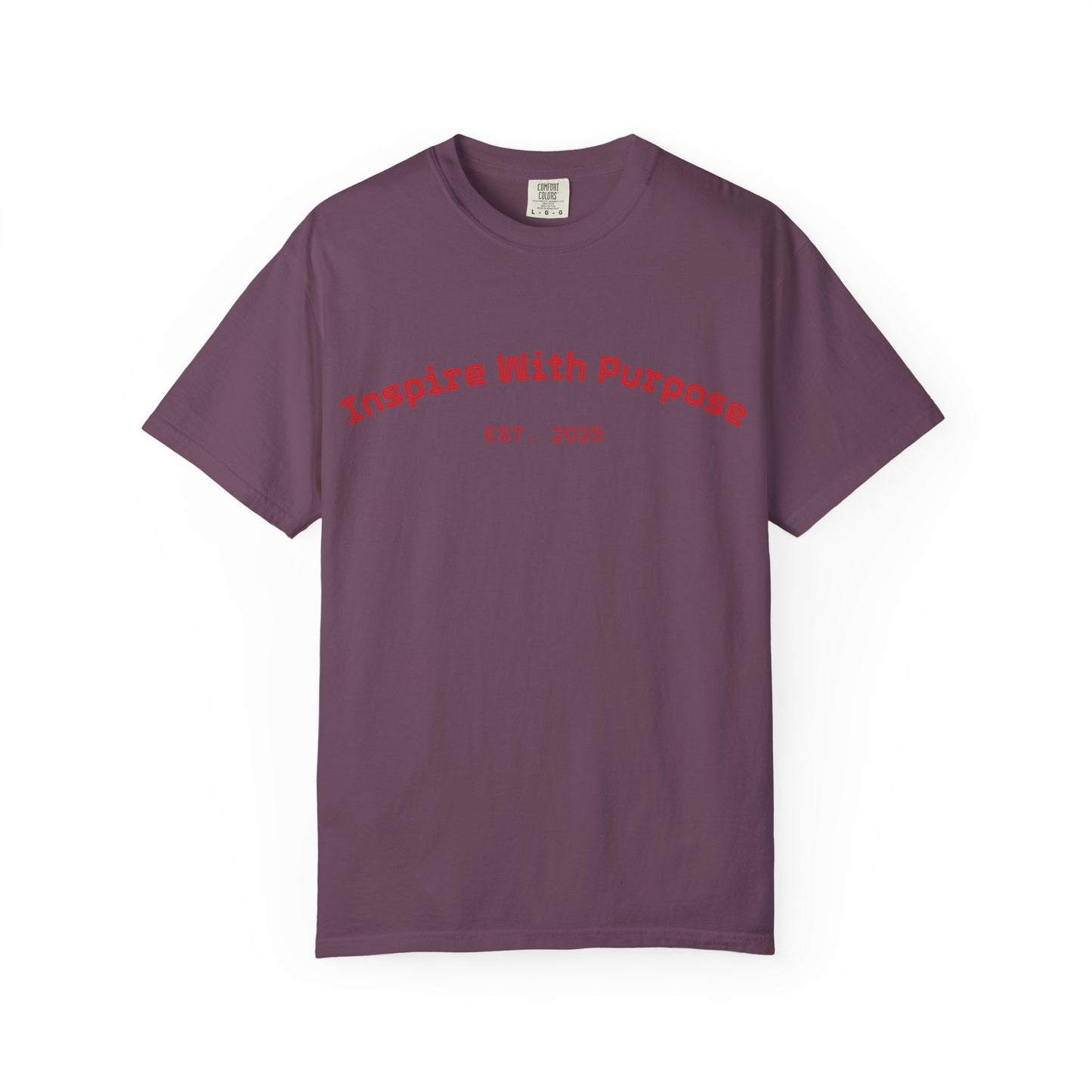 ComfyCotton Relaxed Fit Tee: 58 Colors, Durable & Soft - InspireWithPurpose