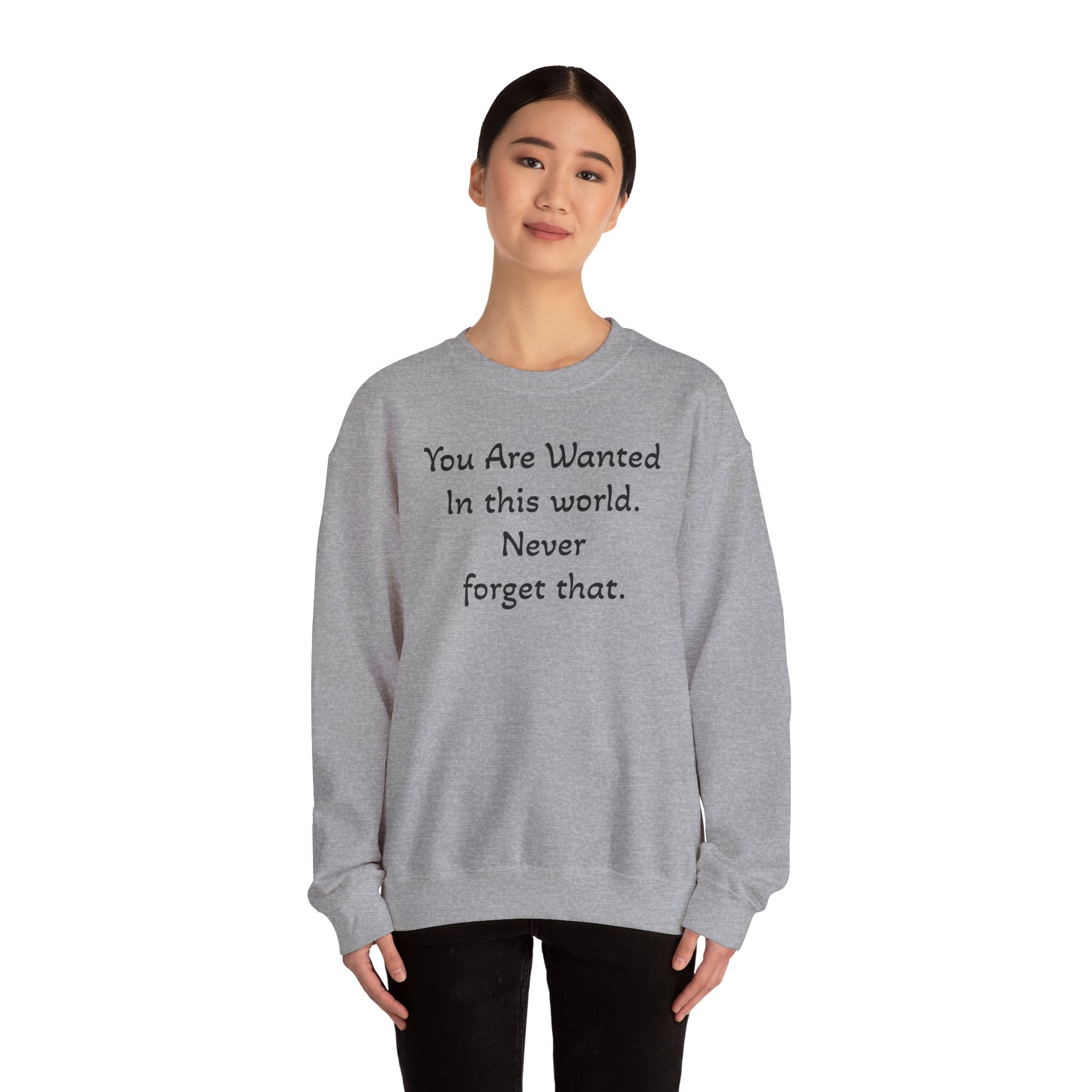 Affirmation Crewneck Sweatshirt — 