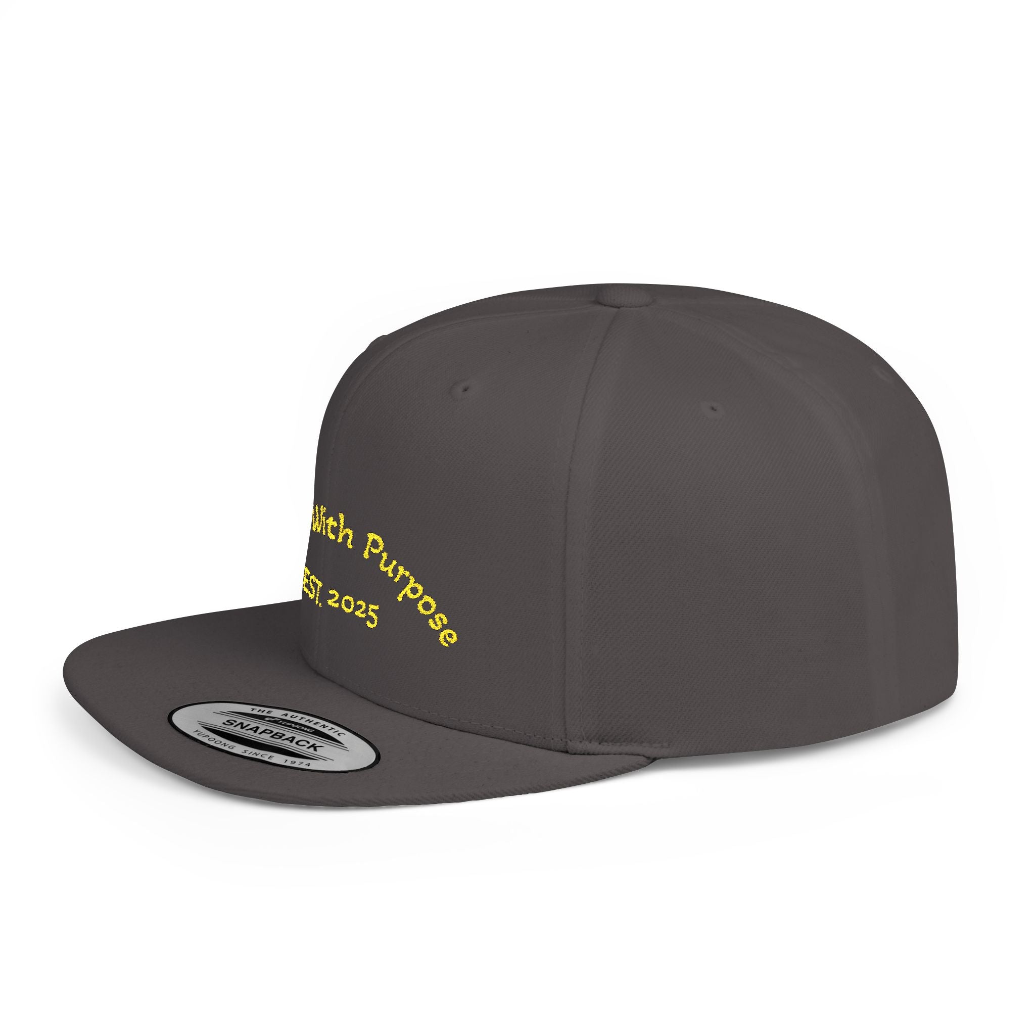 Vintage Snapback Hat: Inspire With Purpose EST 2025