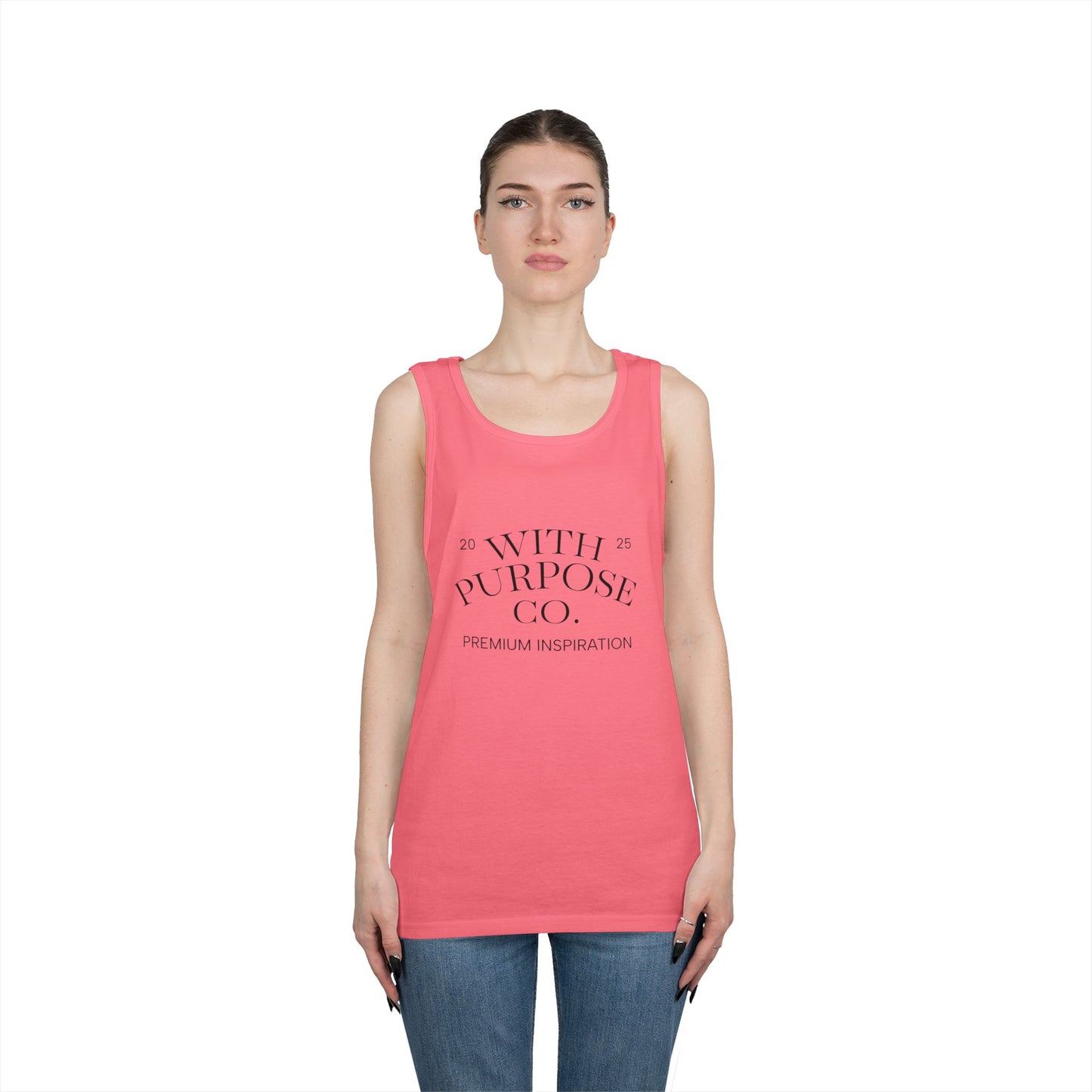 Outdoorsy Inspiration Cotton Tank Top - InspireWithPurpose