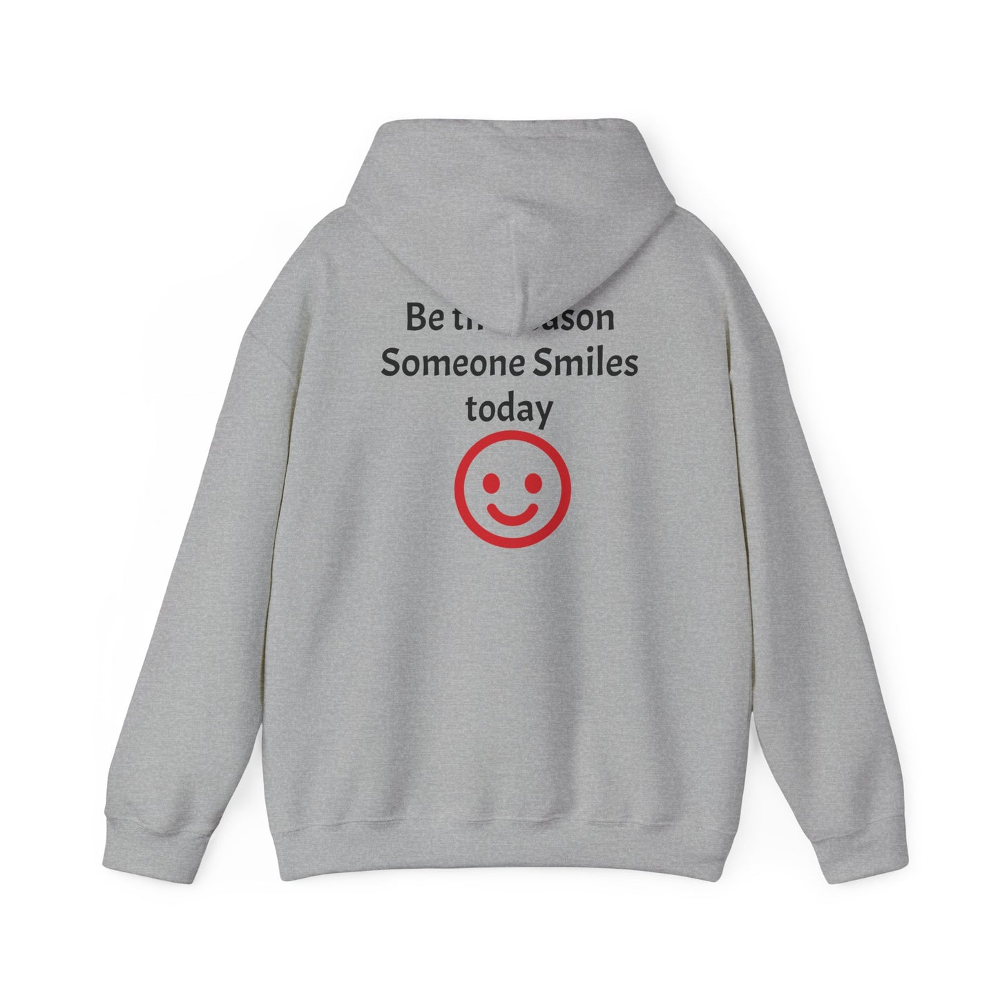 Smile-Inspiring Fleece Hoodie with Warm Kangaroo Pocket - InspireWithPurpose