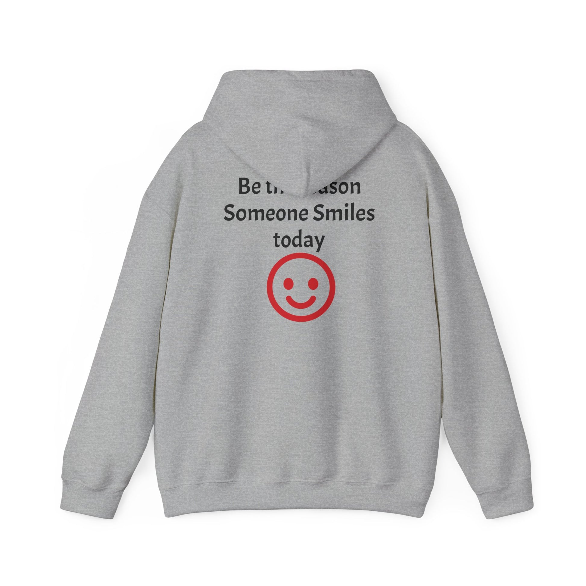 Smile-Inspiring Fleece Hoodie with Warm Kangaroo Pocket - InspireWithPurpose