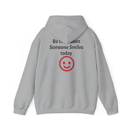 Smile-Inspiring Fleece Hoodie with Warm Kangaroo Pocket - InspireWithPurpose
