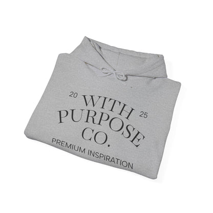 Smile-Inspiring Fleece Hoodie with Warm Kangaroo Pocket - InspireWithPurpose