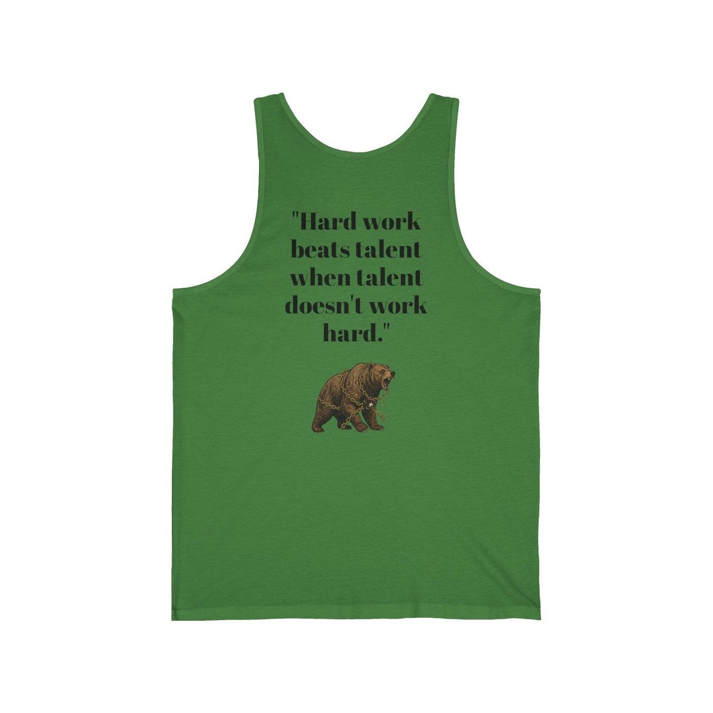 Determined Spirit Cotton Tank: Breathe, Run, Conquer - InspireWithPurpose