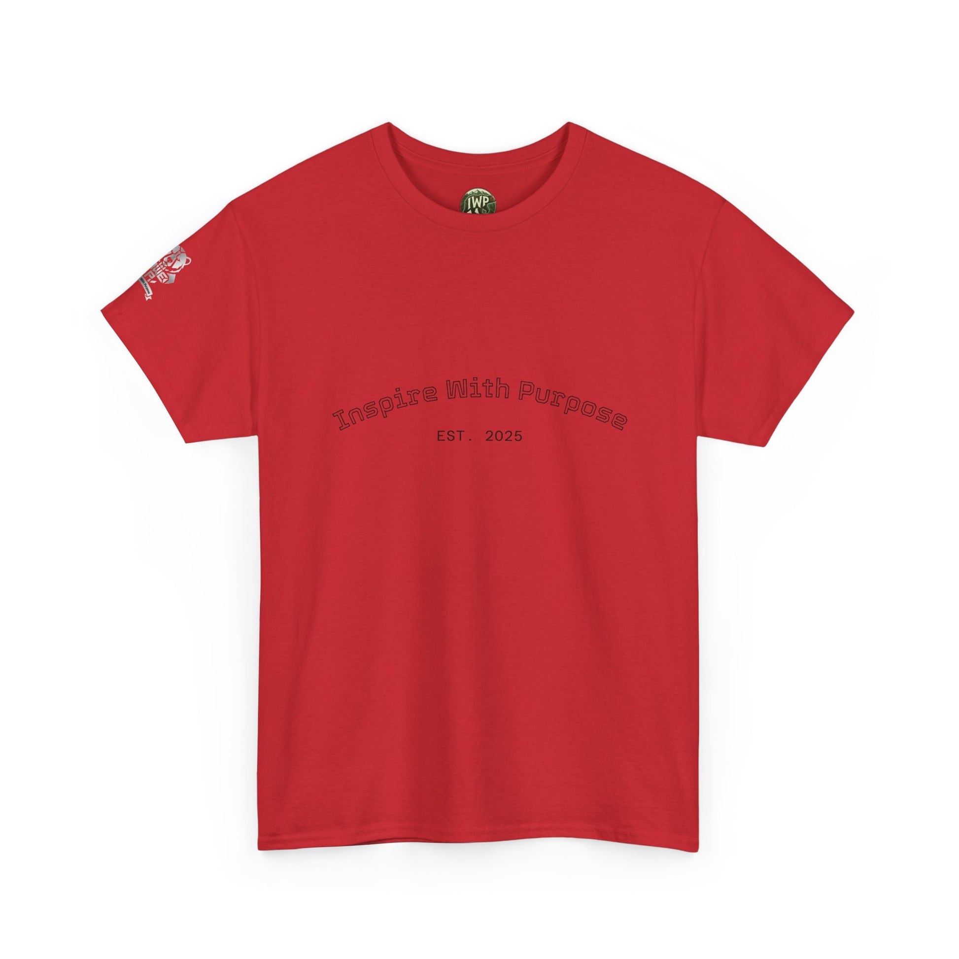 Cotton Tee With Back Quote-"An Empty Lantern..."