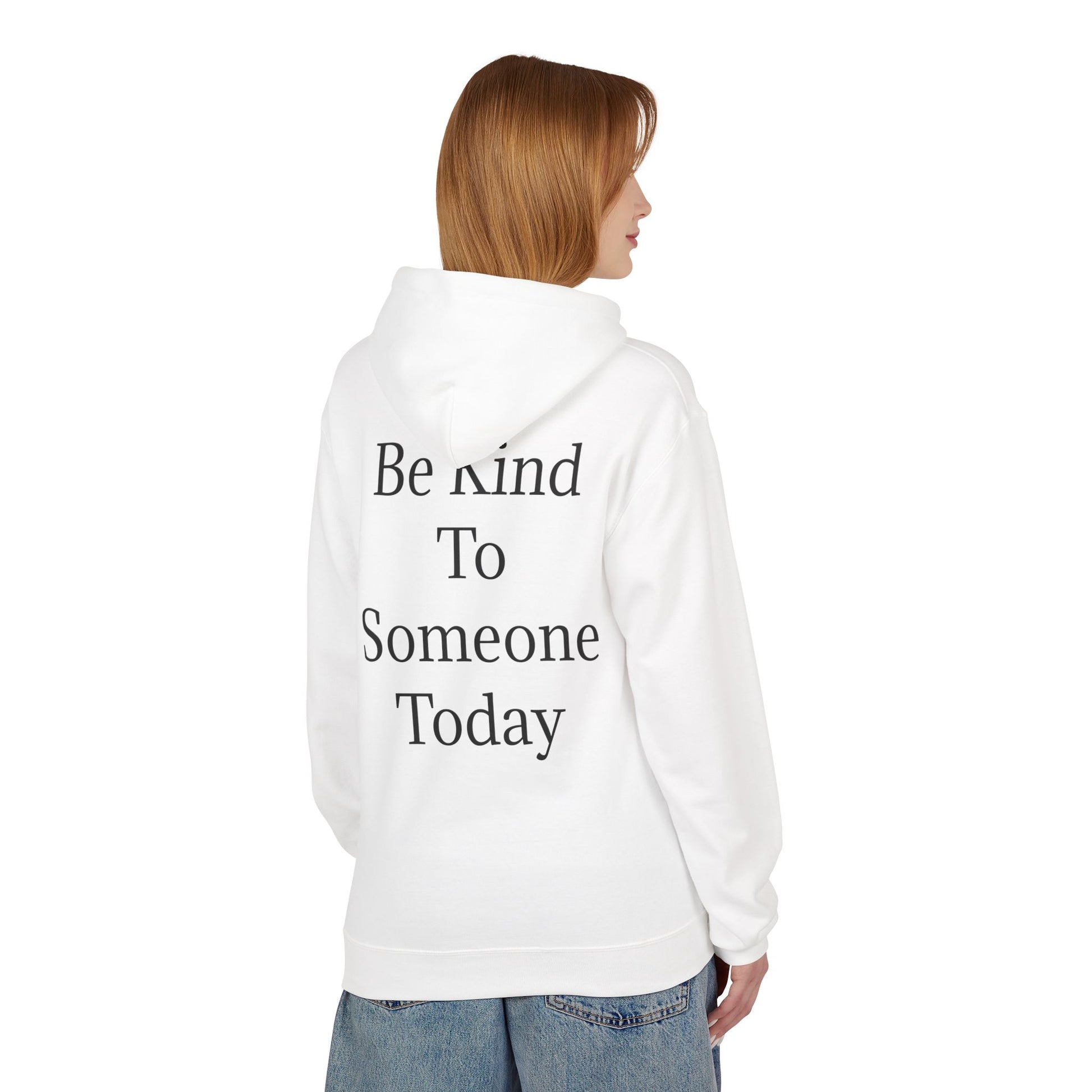 Kindness Comfort Classic: Eco-Friendly Midweight Fleece Hoodie - InspireWithPurpose