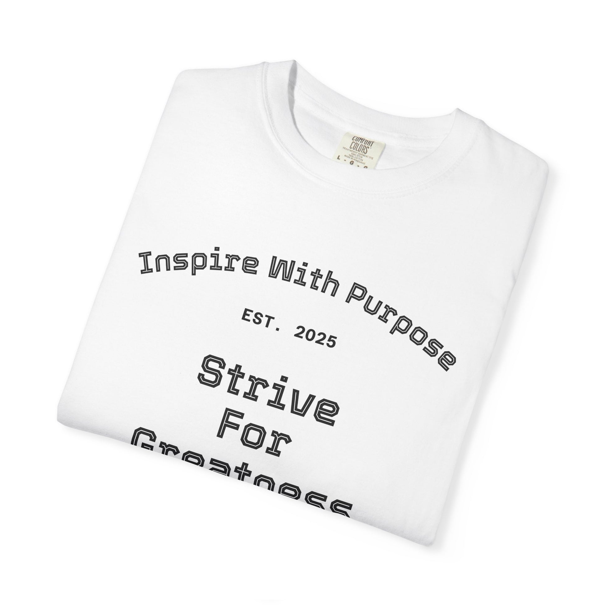 Comfort Colors 1717 Soft-Washed 100% Cotton Tee - InspireWithPurpose