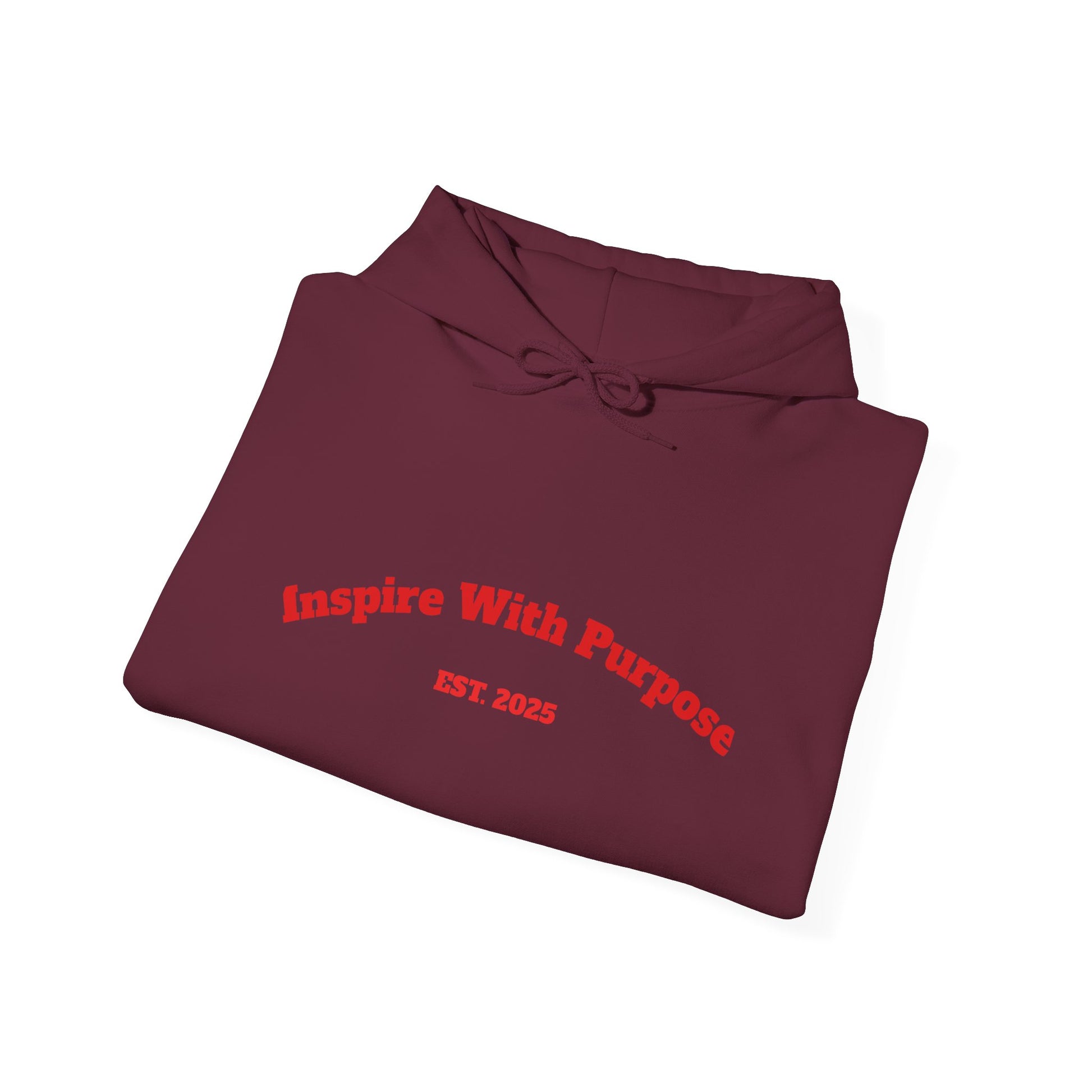GREATNESS Heavyweight Motivational Hoodie with Engraved Mantra - InspireWithPurpose