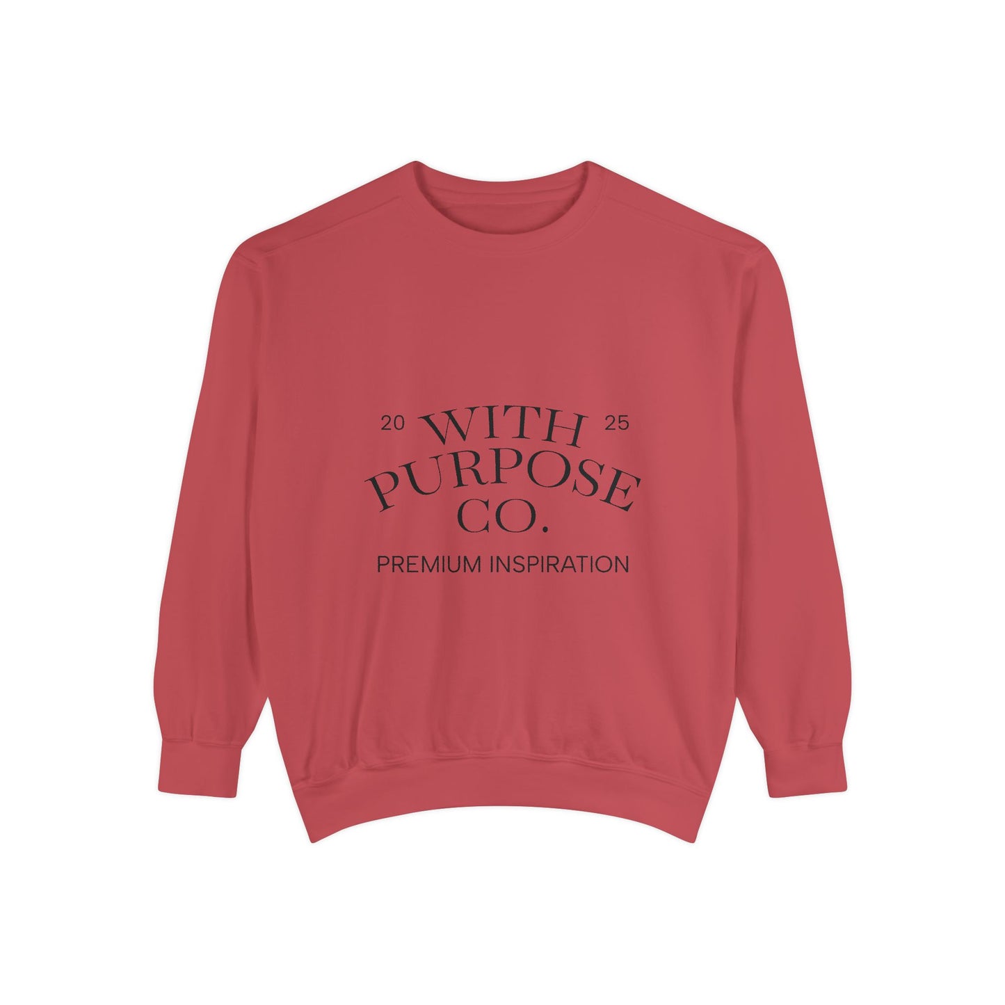 Embroidered Luxe Comfort Cotton-Blend Sweatshirt - InspireWithPurpose