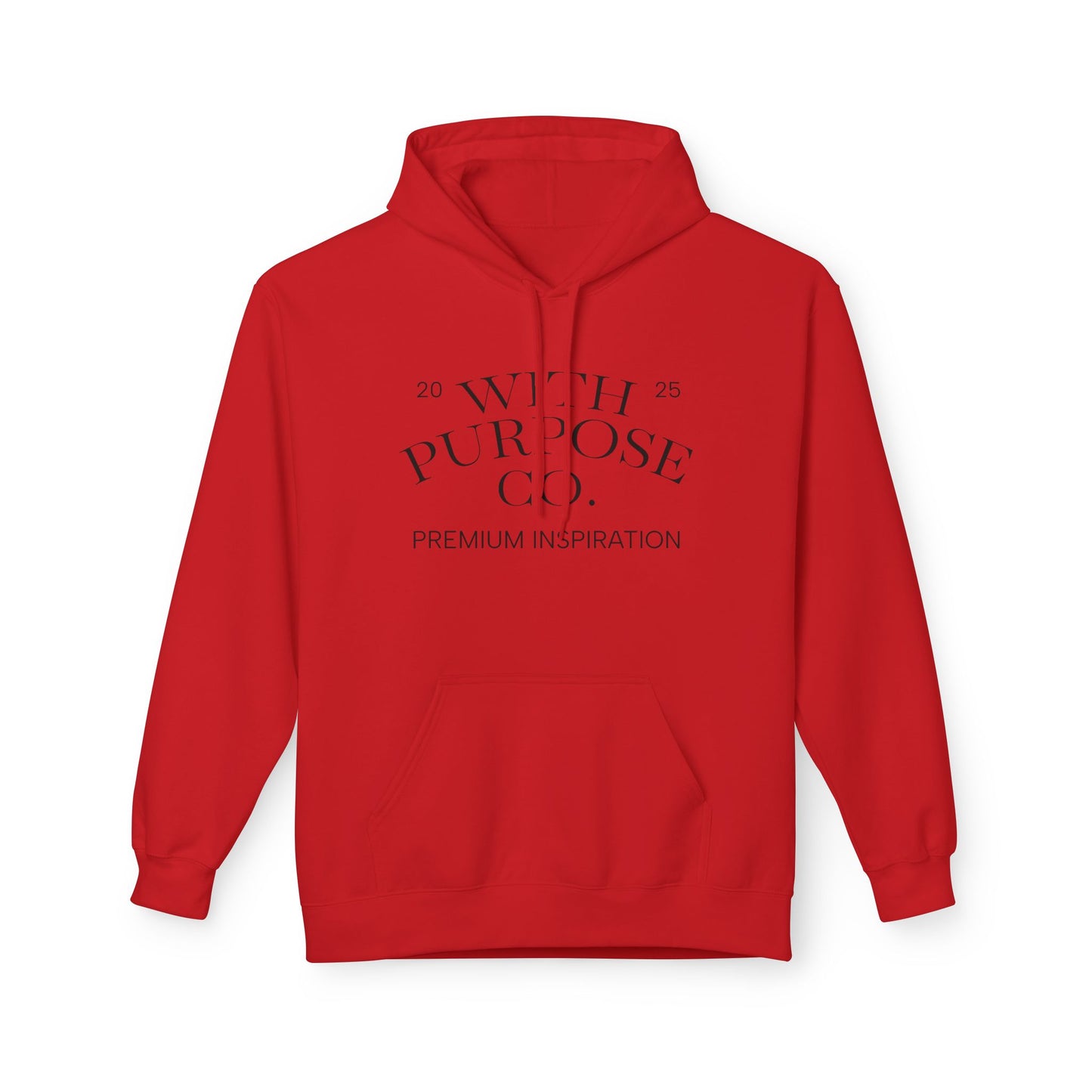 Kindness Comfort Classic: Eco-Friendly Midweight Fleece Hoodie - InspireWithPurpose