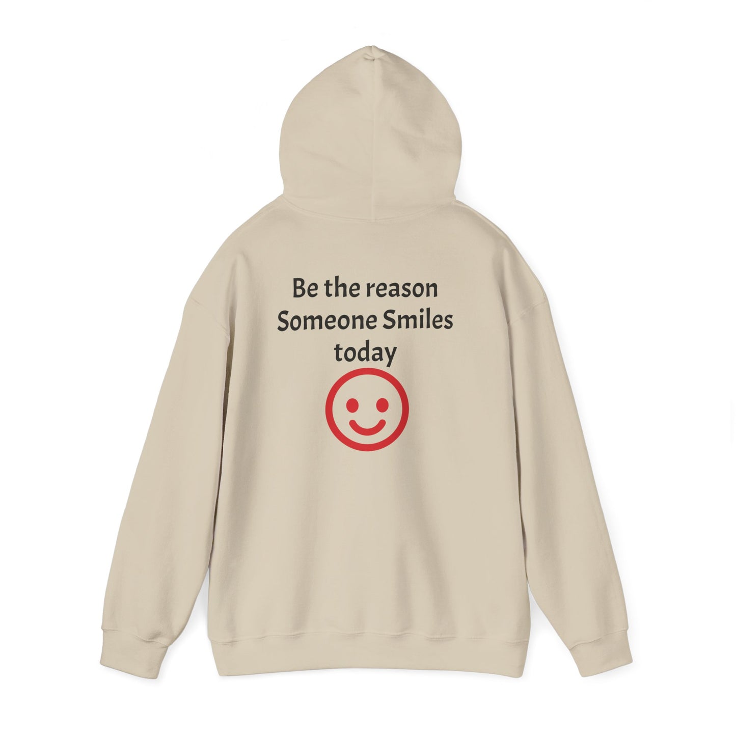 Smile-Inspiring Fleece Hoodie with Warm Kangaroo Pocket - InspireWithPurpose