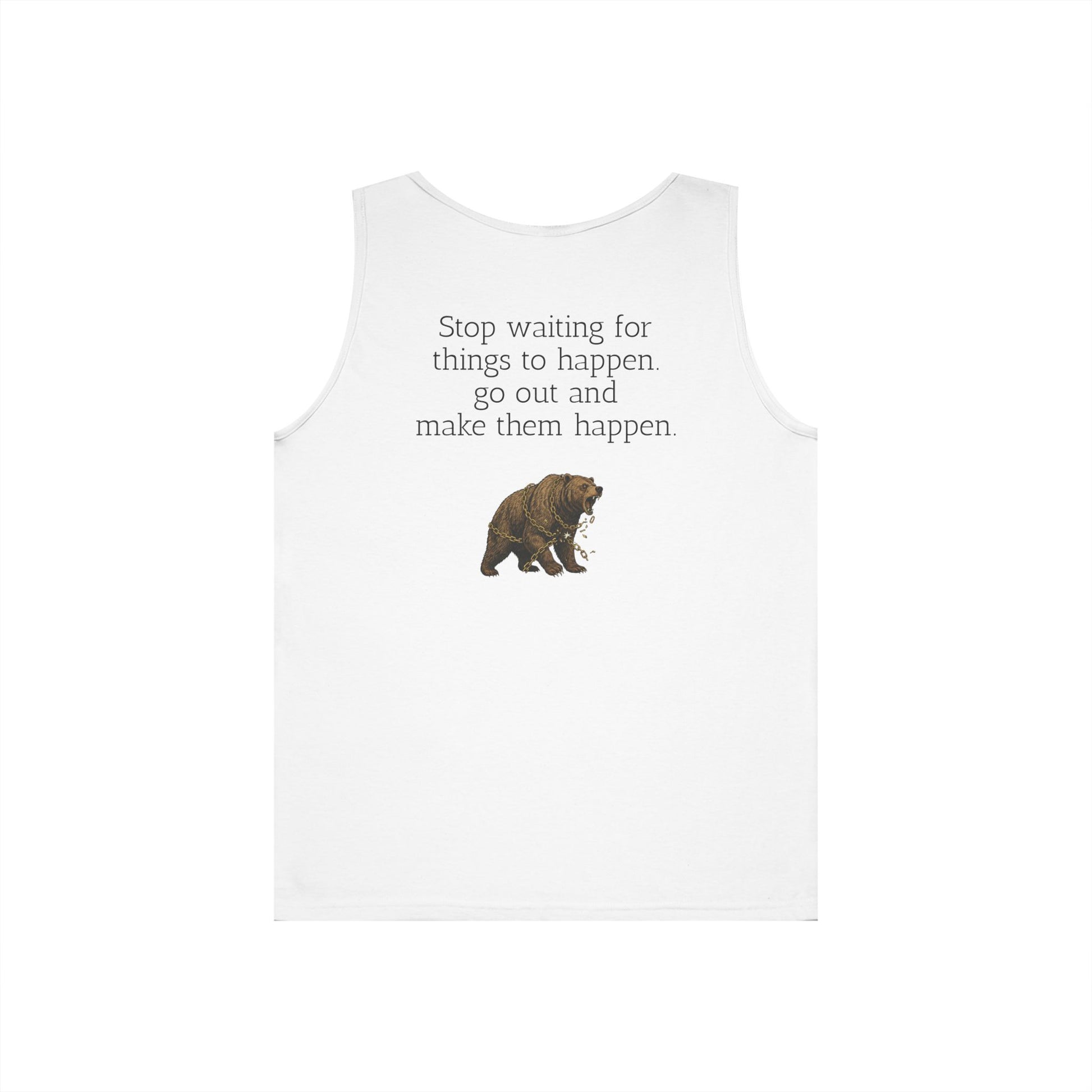 Outdoorsy Inspiration Cotton Tank Top - InspireWithPurpose