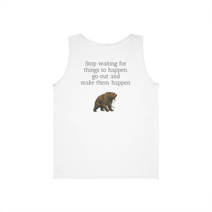 Outdoorsy Inspiration Cotton Tank Top - InspireWithPurpose