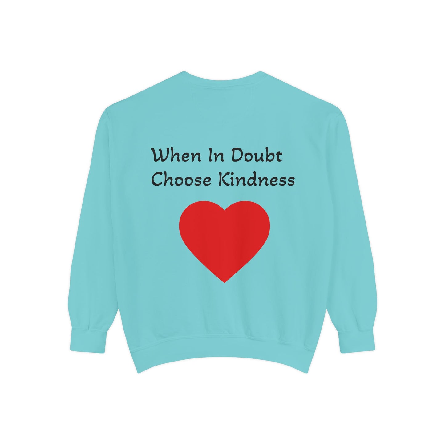 Be Kind Cozy Cotton Blend Sweatshirt – Relaxed & Thoughtful Fit - InspireWithPurpose