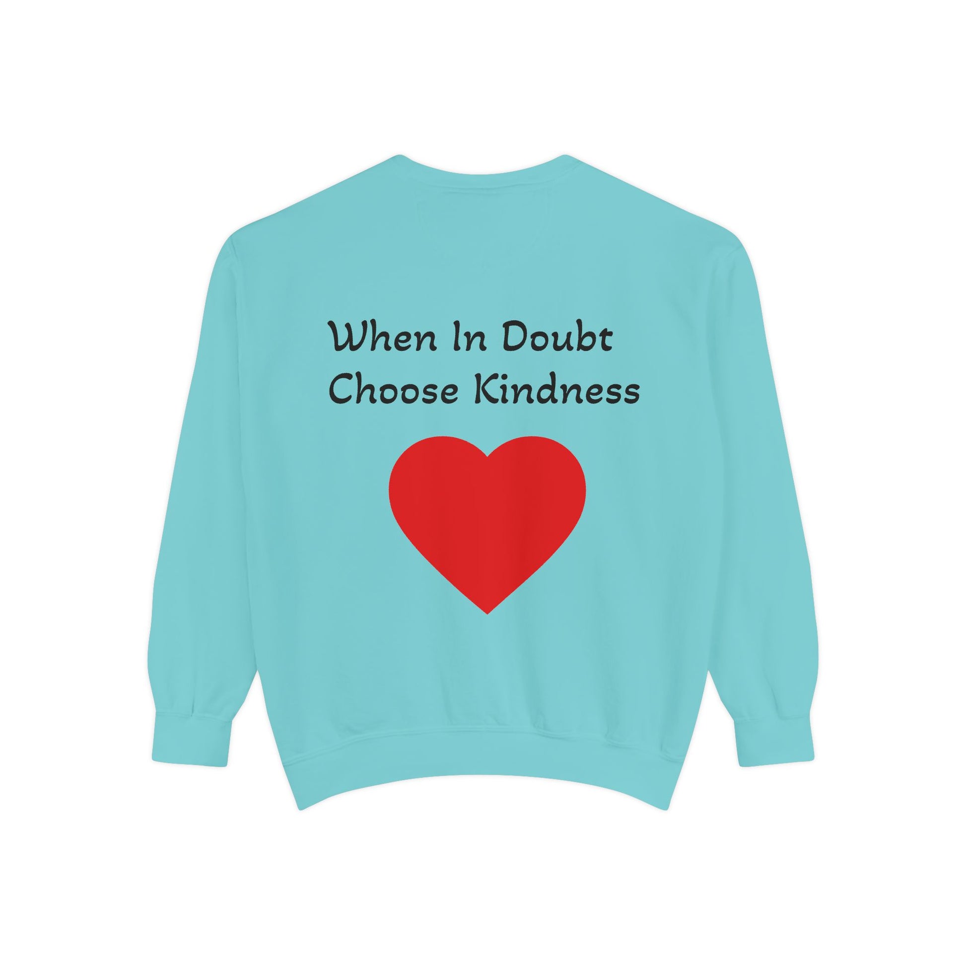 Be Kind Cozy Cotton Blend Sweatshirt – Relaxed & Thoughtful Fit - InspireWithPurpose