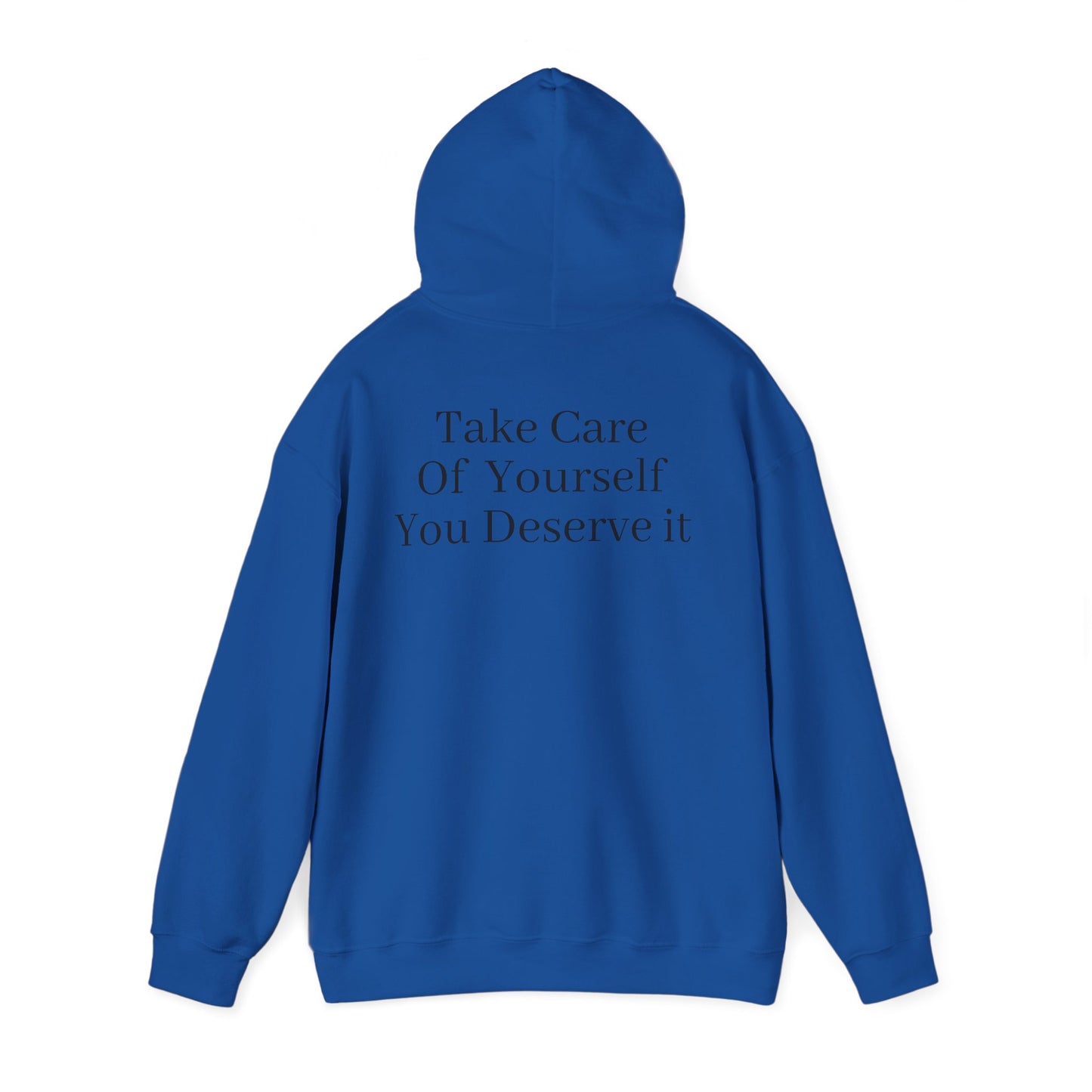 Serene Self-Care Hoodie: Cozy Cotton-Poly Comfort - InspireWithPurpose