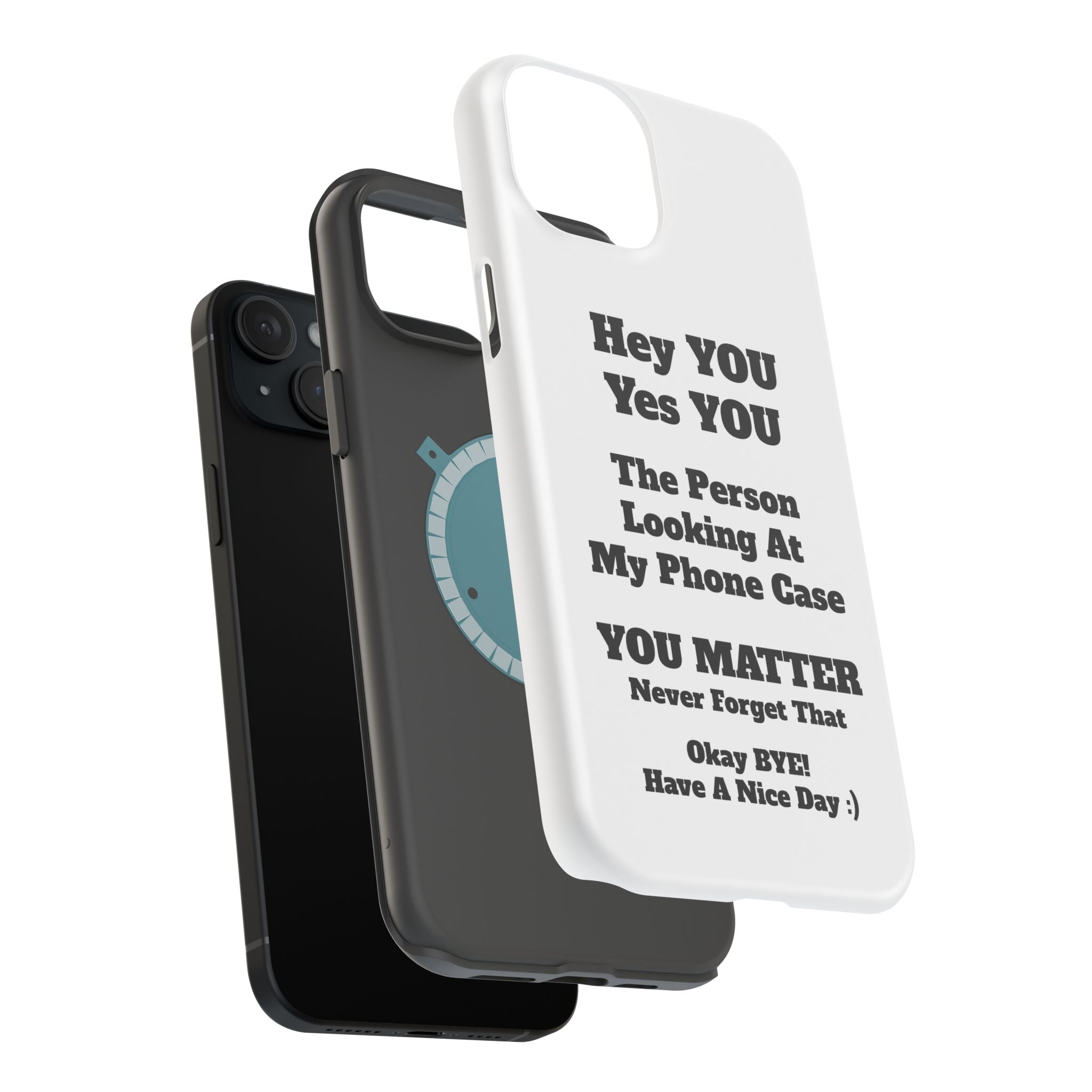 Affirmation iPhone Case — 'You Matter' Motivational Impact-Resistant Case