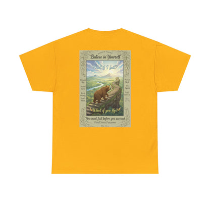 You Must Fail To Succeed Soft Comfy T-Shirt - InspireWithPurpose