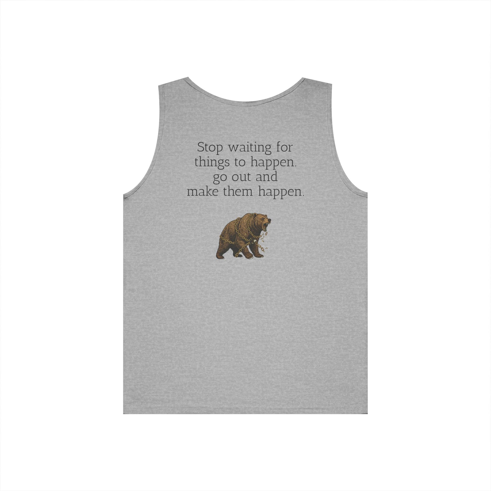 Outdoorsy Inspiration Cotton Tank Top - InspireWithPurpose