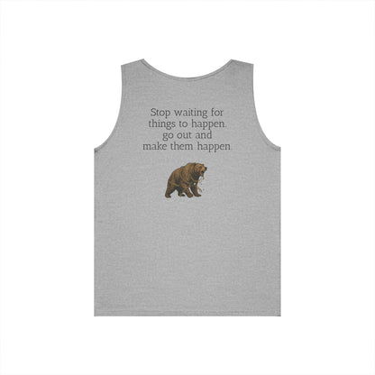 Outdoorsy Inspiration Cotton Tank Top - InspireWithPurpose