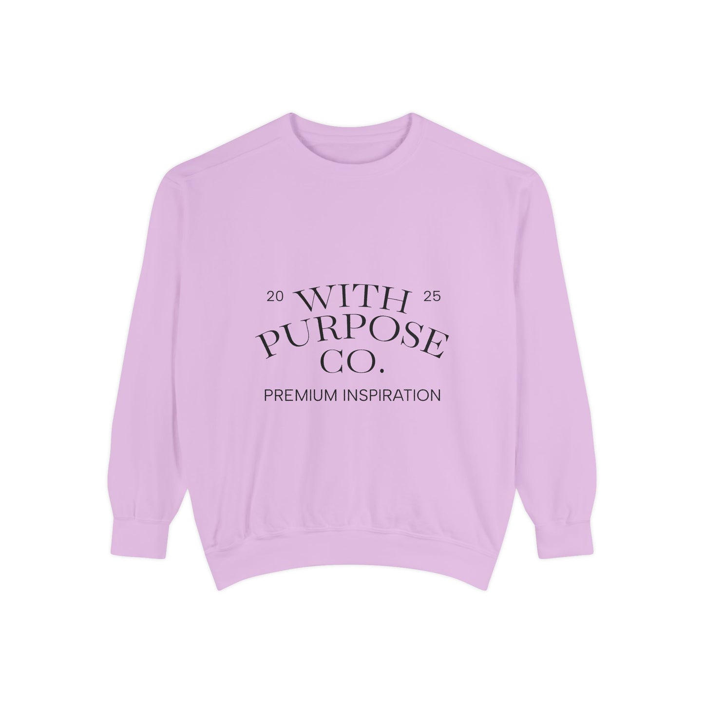 Embroidered Luxe Comfort Cotton-Blend Sweatshirt - InspireWithPurpose