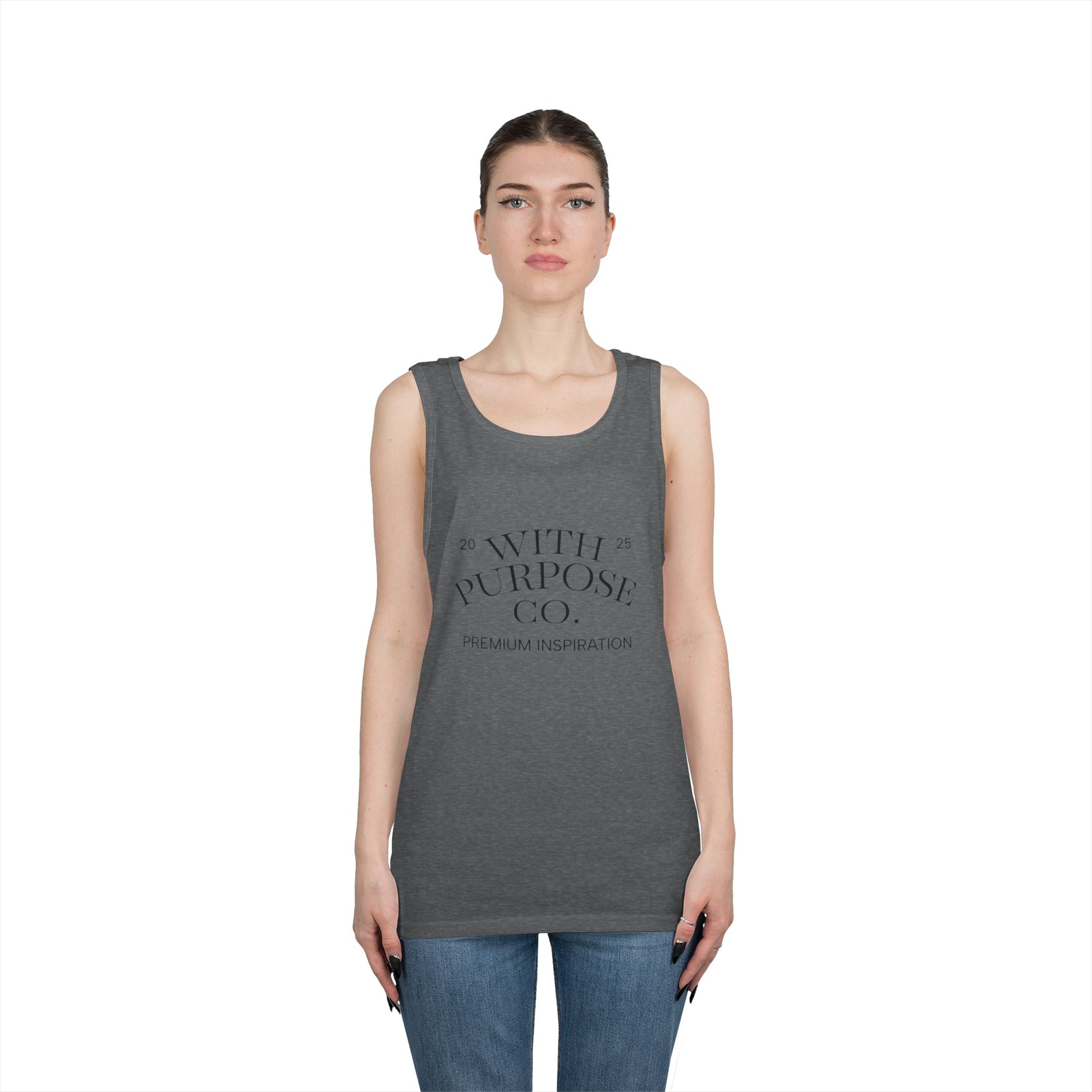 Outdoorsy Inspiration Cotton Tank Top - InspireWithPurpose