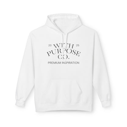 Kindness Comfort Classic: Eco-Friendly Midweight Fleece Hoodie - InspireWithPurpose