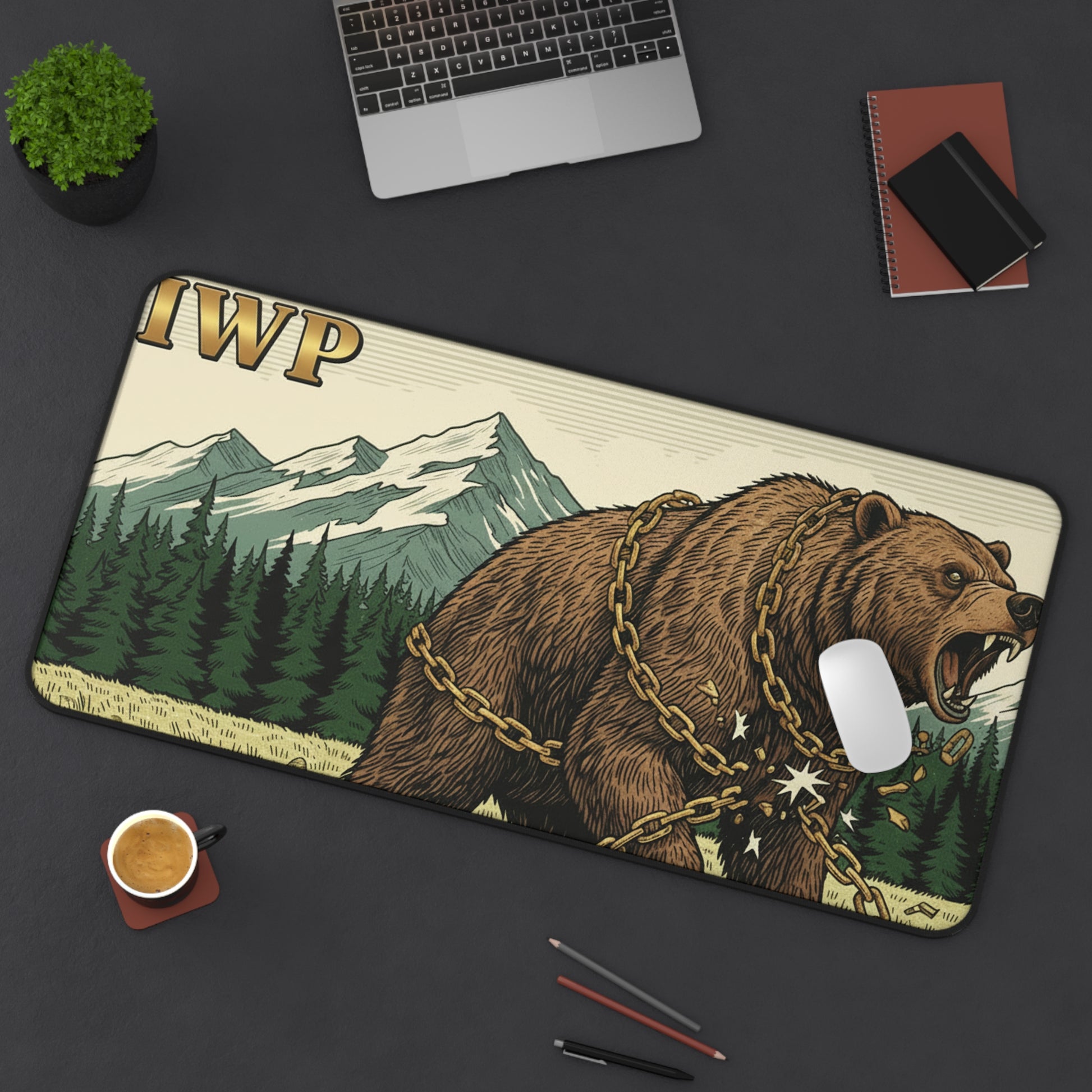 Customizable Neoprene Desk Mat – Anti-Slip, Durable & Versatile - InspireWithPurpose