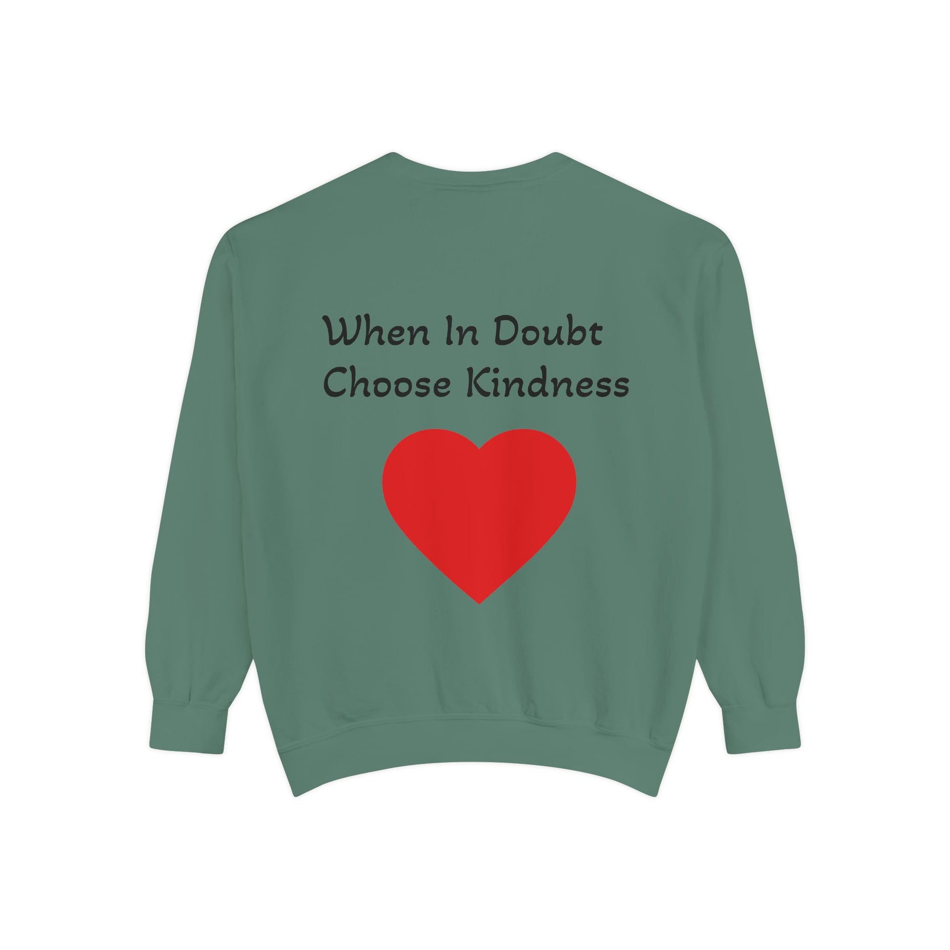 Be Kind Cozy Cotton Blend Sweatshirt – Relaxed & Thoughtful Fit - InspireWithPurpose