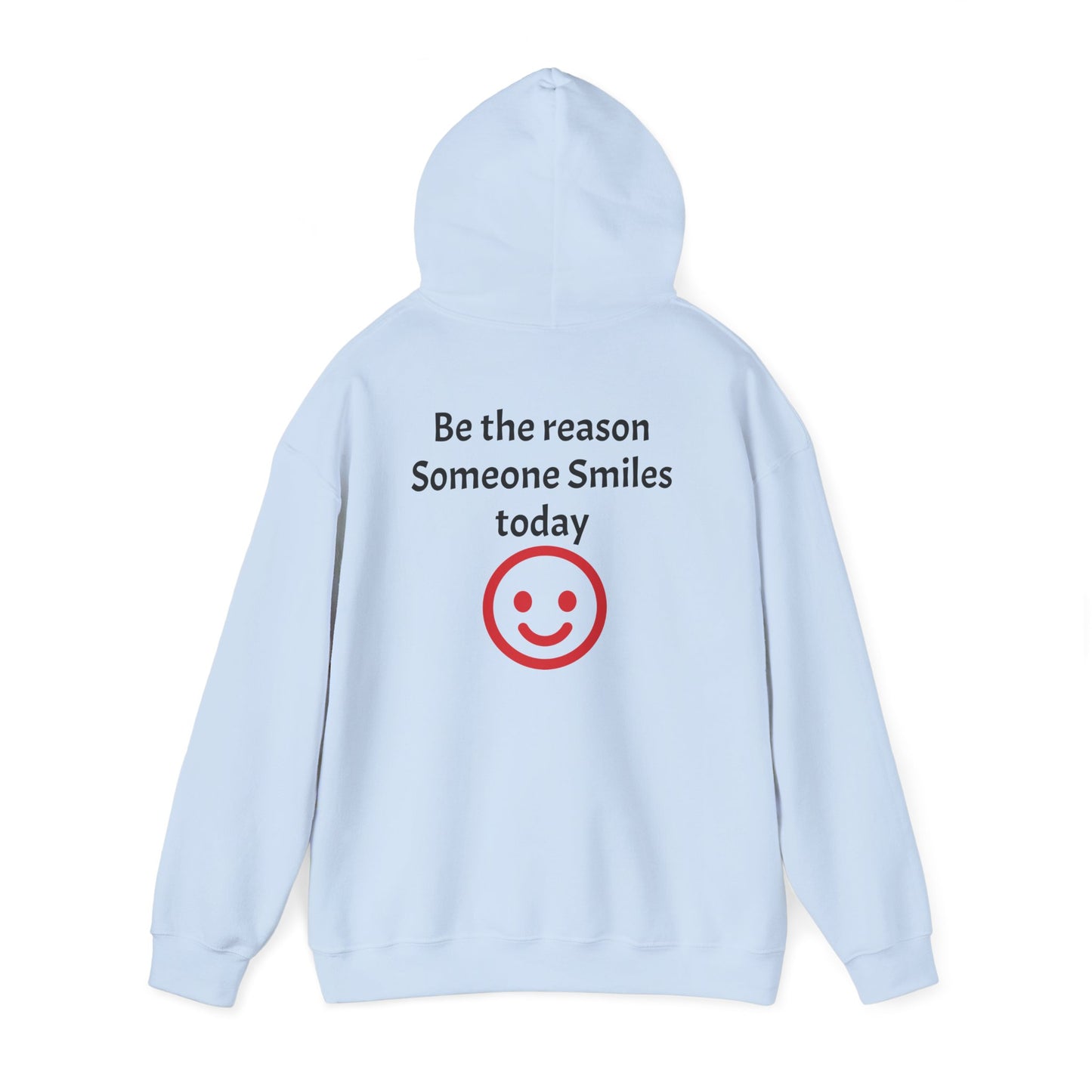 Smile-Inspiring Fleece Hoodie with Warm Kangaroo Pocket - InspireWithPurpose