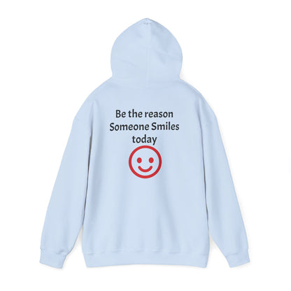 Smile-Inspiring Fleece Hoodie with Warm Kangaroo Pocket - InspireWithPurpose