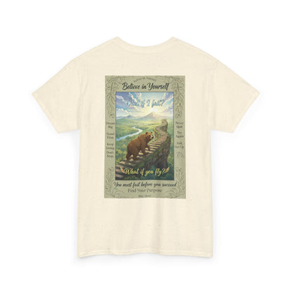 "What if I fail? What if You fly?" Soft Comfy T-Shirt