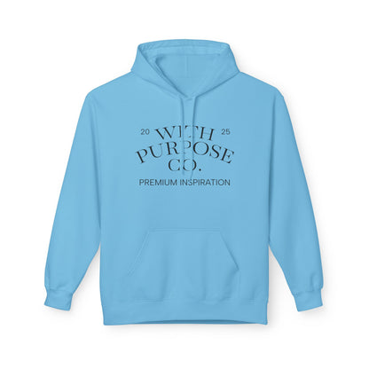 Kindness Comfort Classic: Eco-Friendly Midweight Fleece Hoodie - InspireWithPurpose