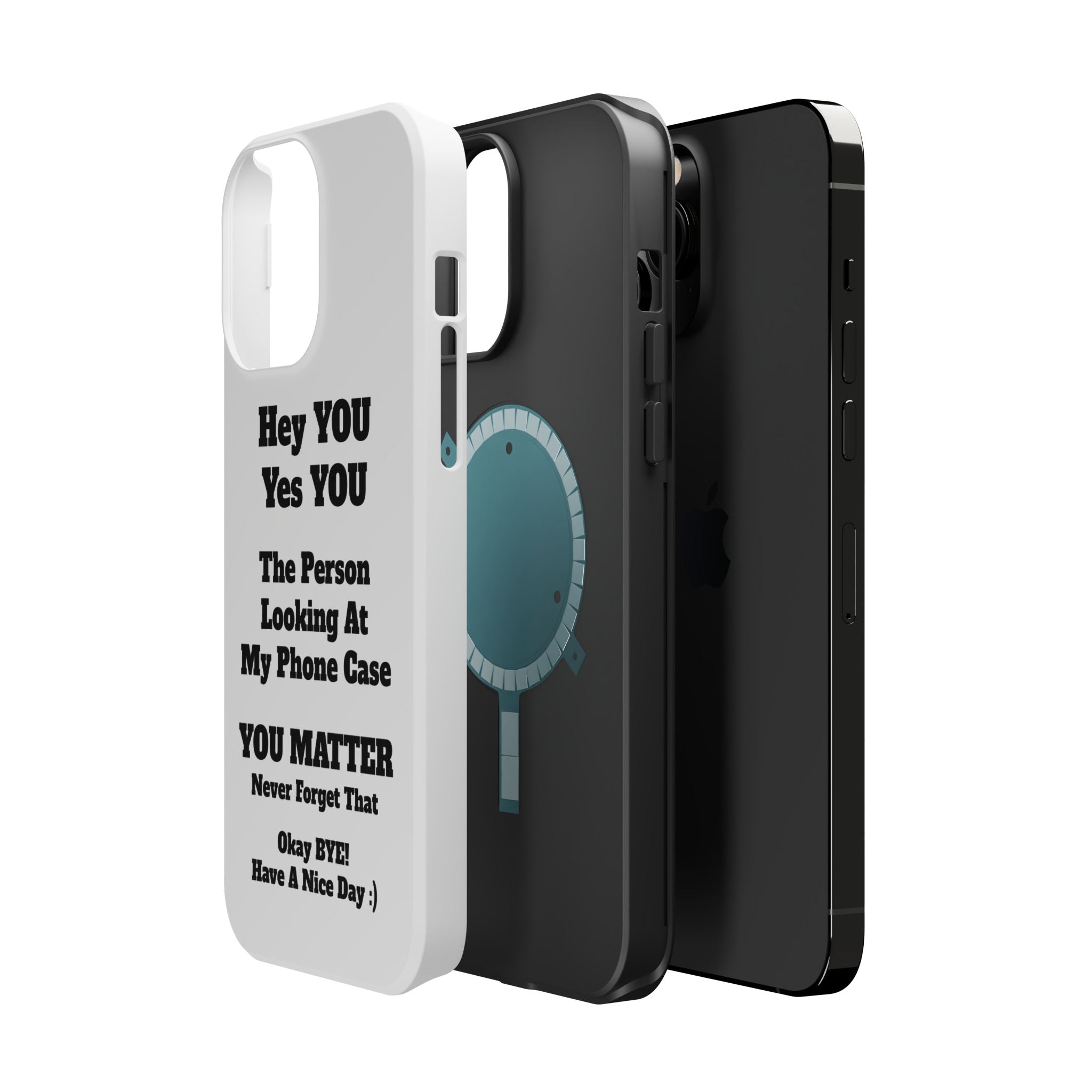 Affirmation iPhone Case — 'You Matter' Motivational Impact-Resistant Case