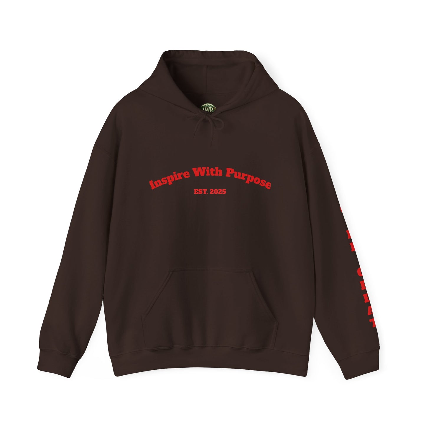 GREATNESS Heavyweight Motivational Hoodie with Engraved Mantra - InspireWithPurpose