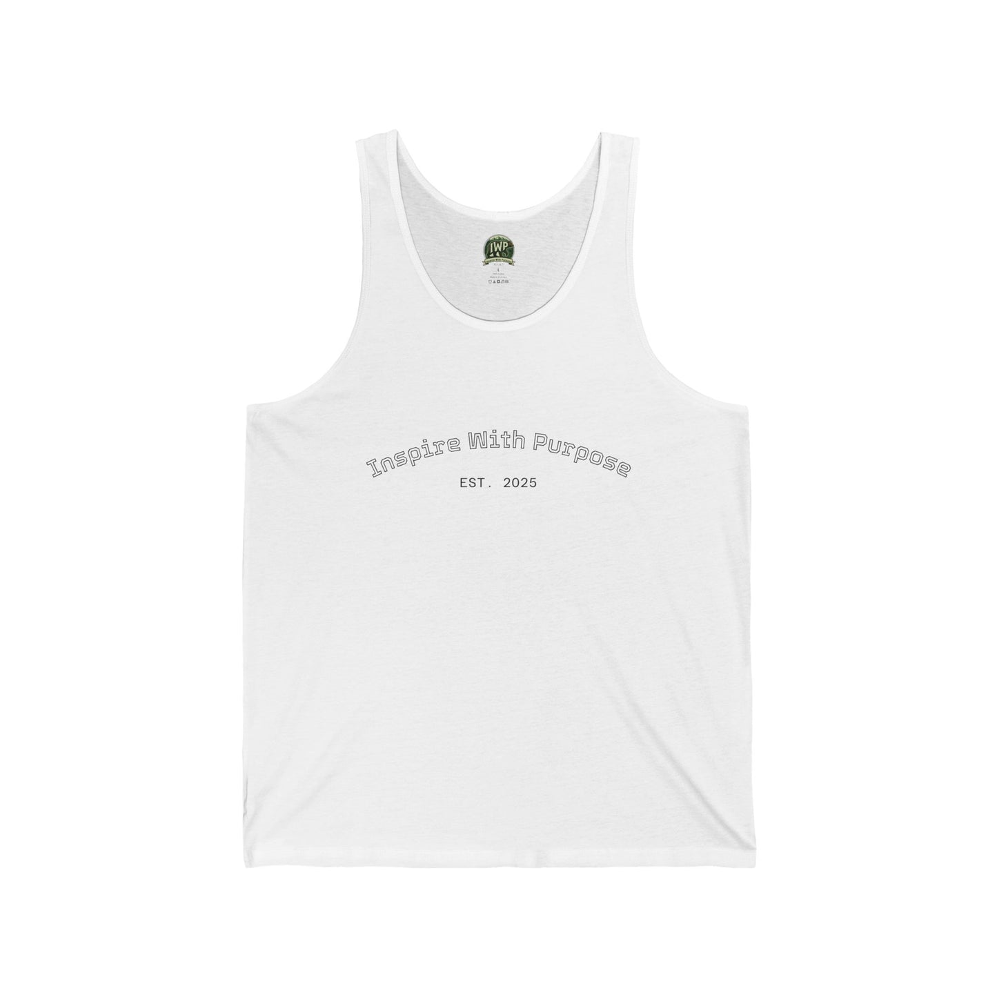 Determined Spirit Cotton Tank: Breathe, Run, Conquer - InspireWithPurpose