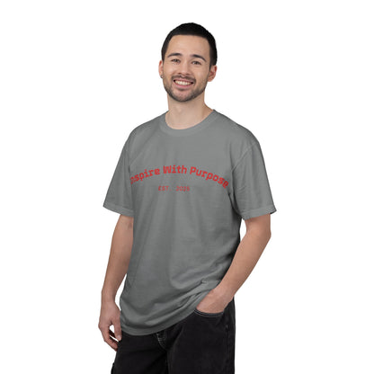 ComfyCotton Relaxed Fit Tee: 58 Colors, Durable & Soft - InspireWithPurpose