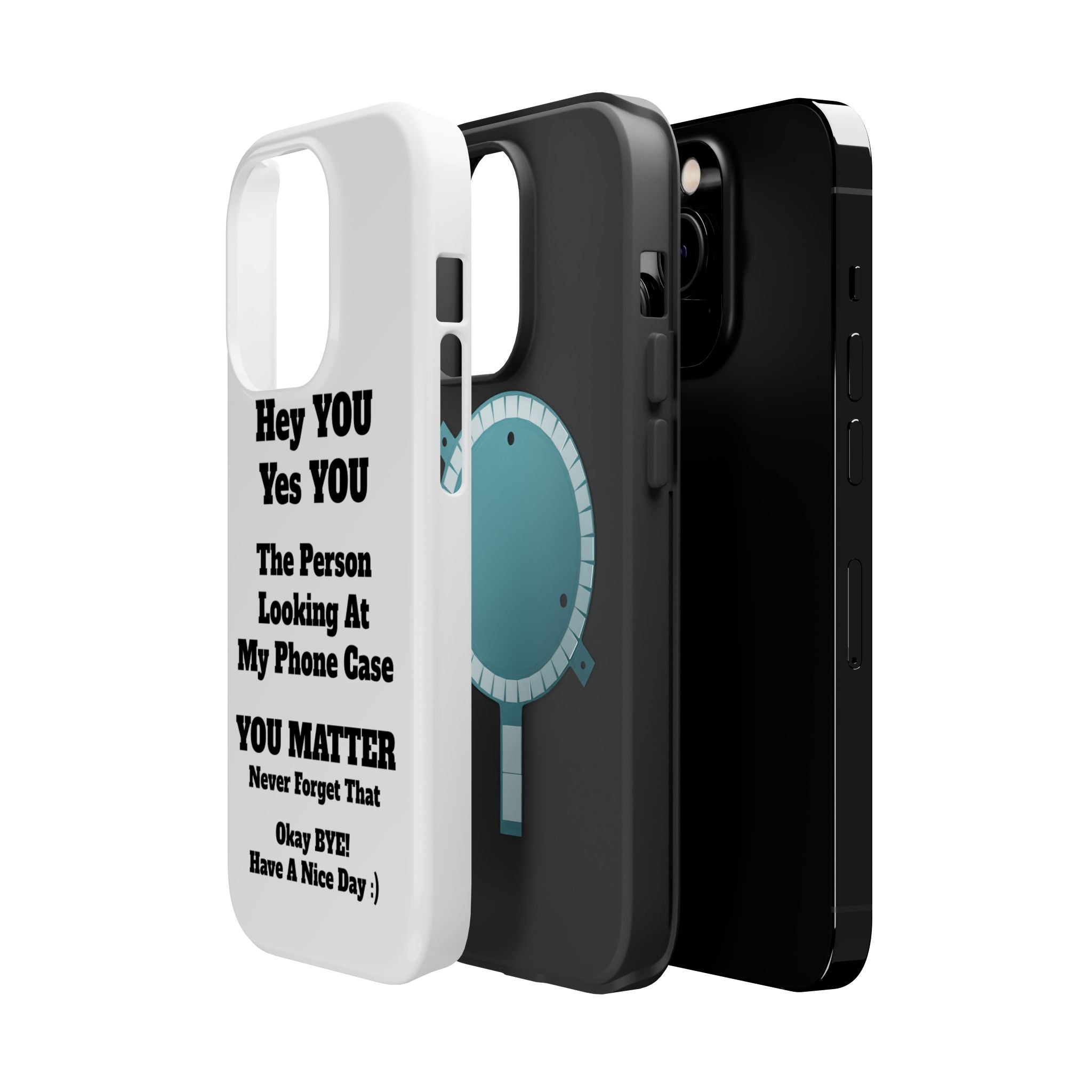 Affirmation iPhone Case — 'You Matter' Motivational Impact-Resistant Case