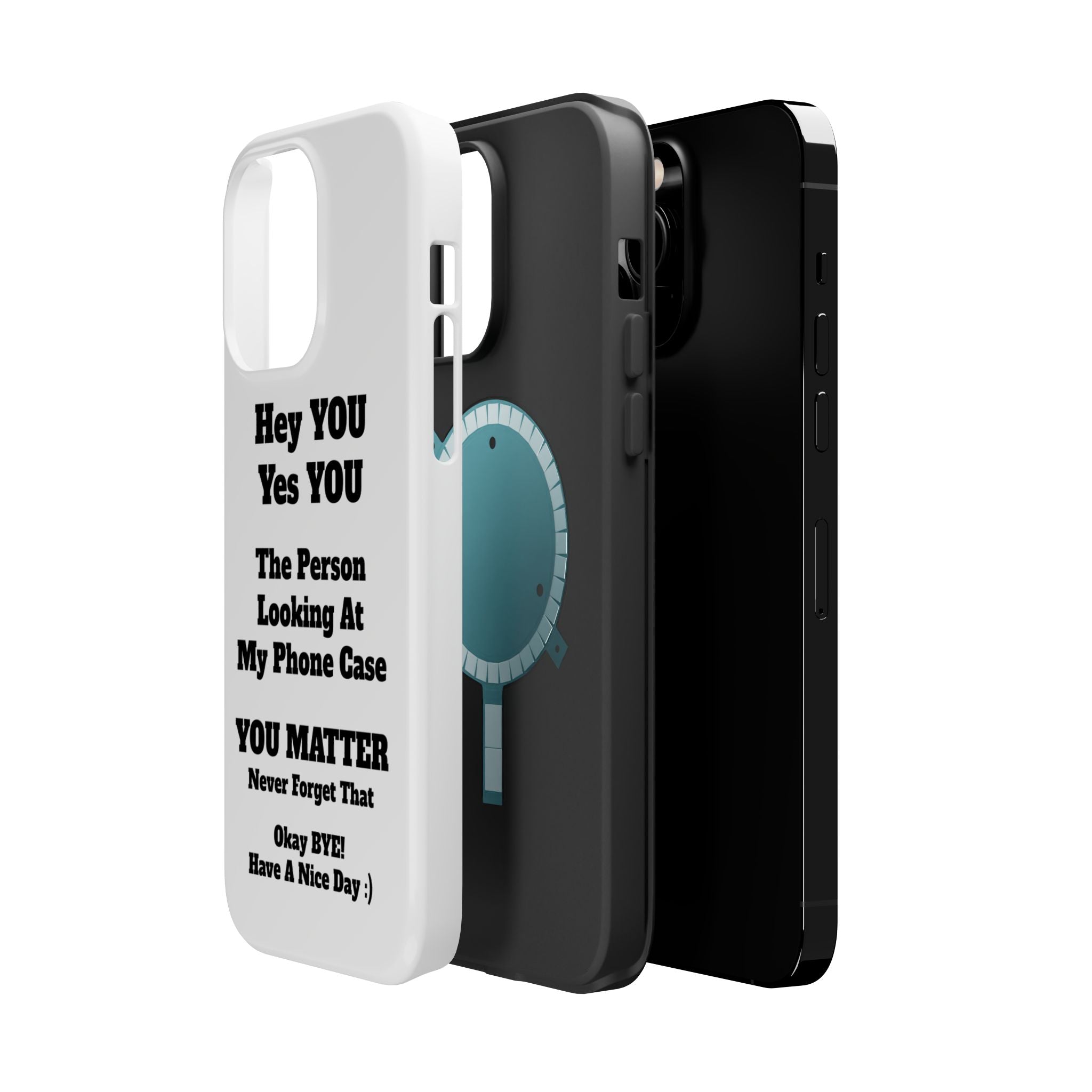 Affirmation iPhone Case — 'You Matter' Motivational Impact-Resistant Case