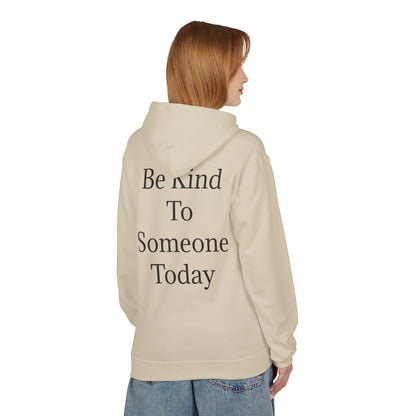 Kindness Comfort Classic: Eco-Friendly Midweight Fleece Hoodie - InspireWithPurpose