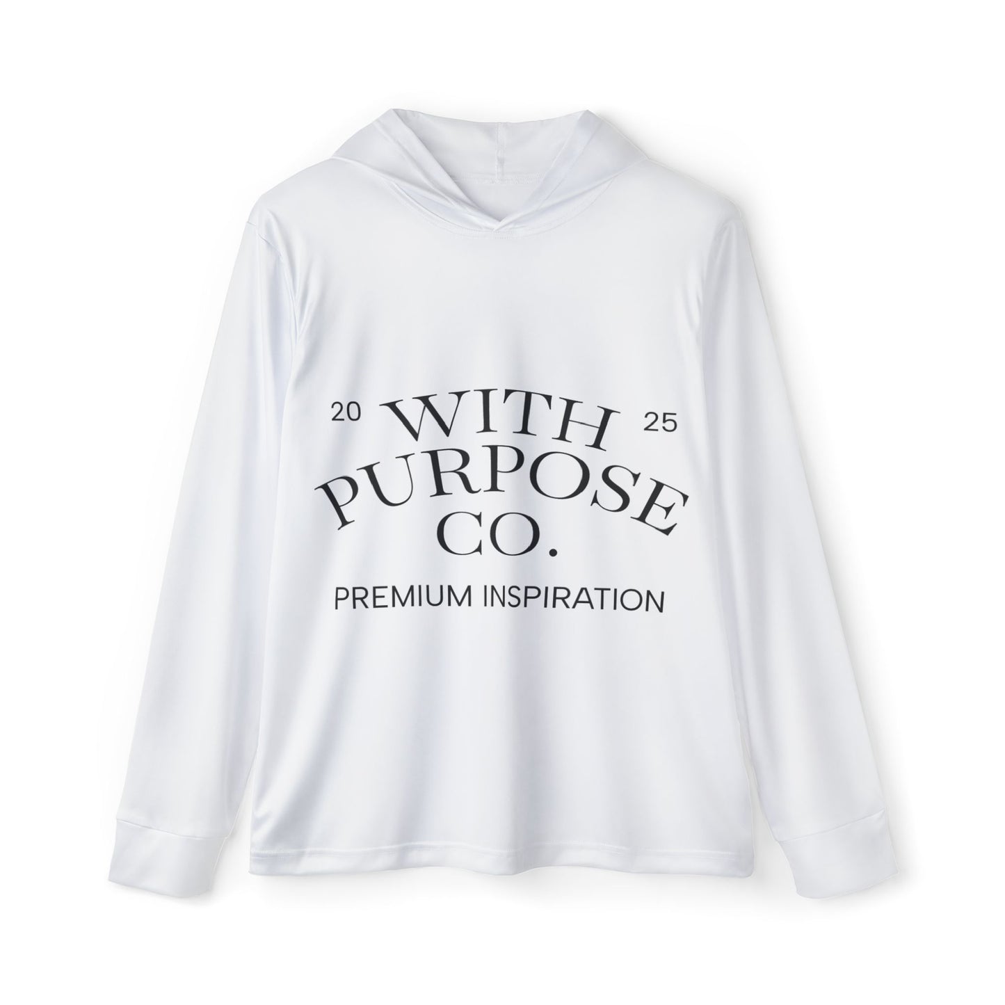 White Adventure Bear Hoodie: Lightweight, Breathable, UPF 50 Protection - InspireWithPurpose