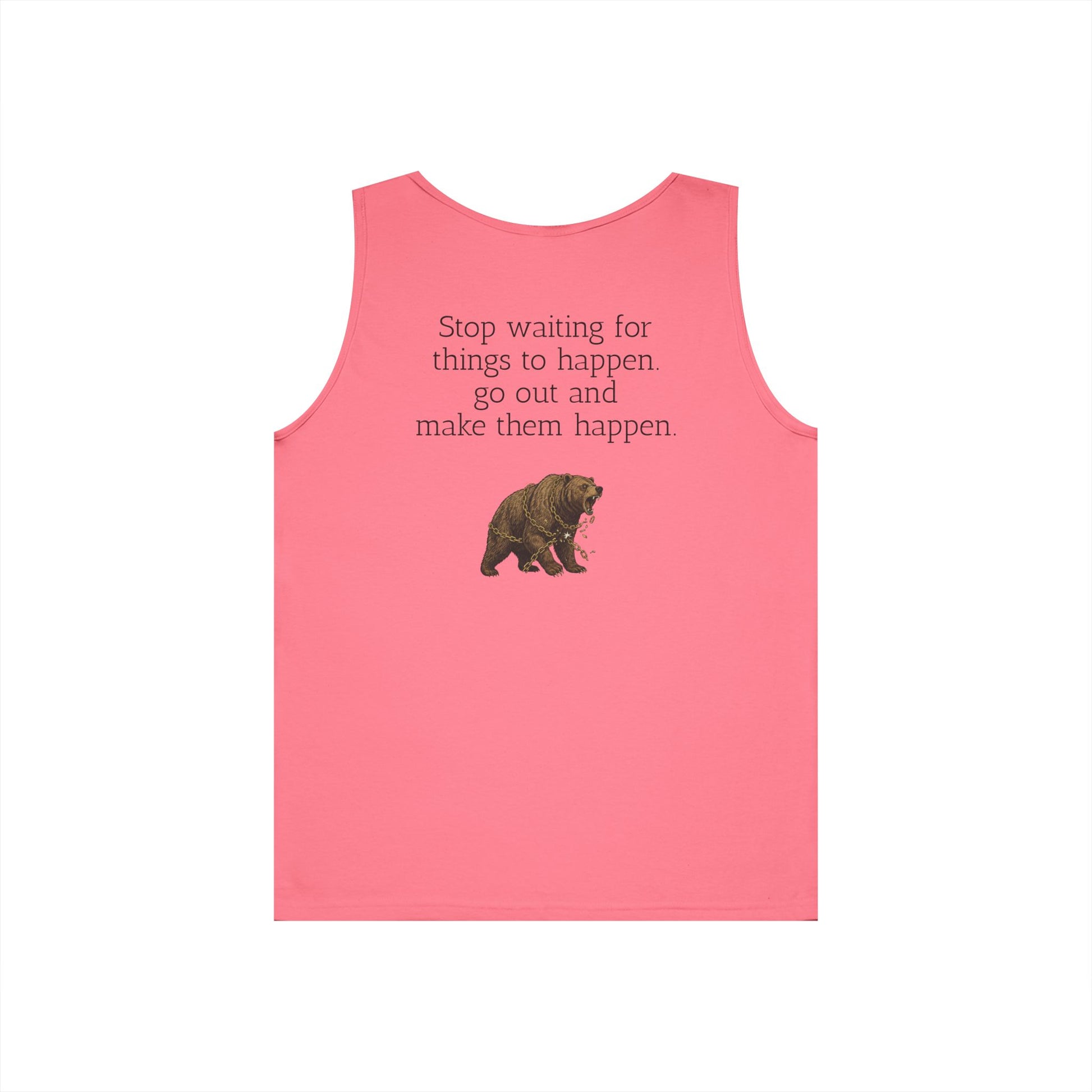 Outdoorsy Inspiration Cotton Tank Top - InspireWithPurpose